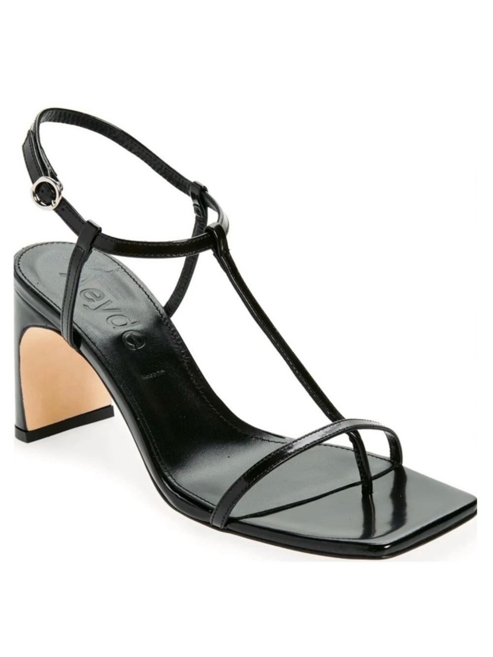 NEW AEYDE BLACK LEATHER SANDALS